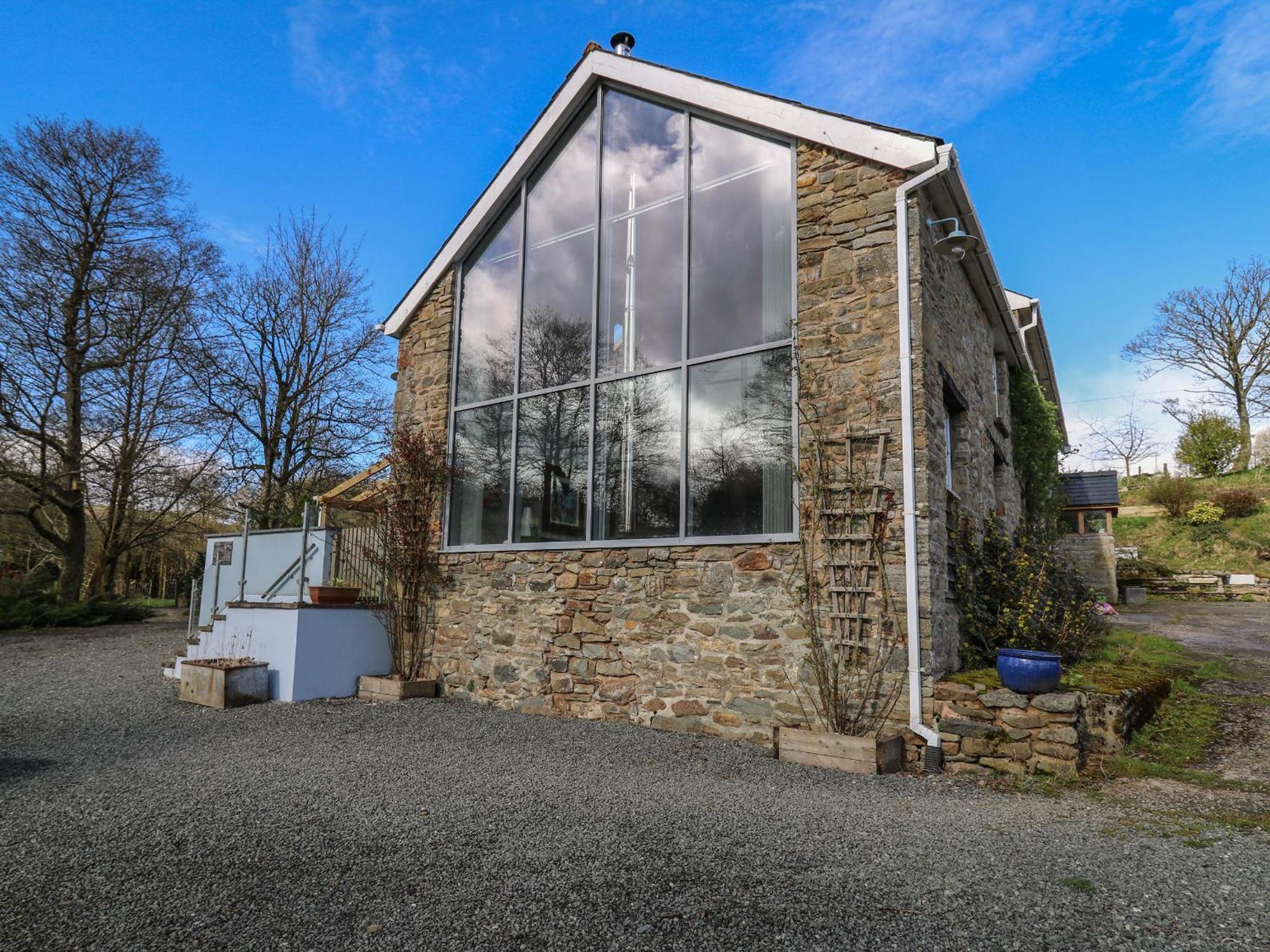 The Barn At Glanoer Villa Bettws Disserth Exterior photo